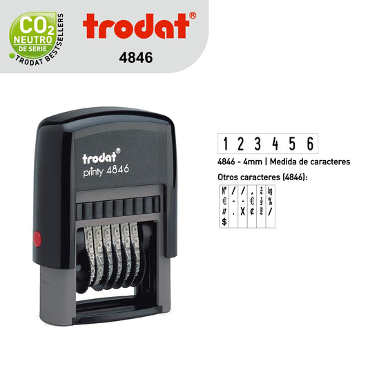 Sello Trodat Numerador 4846