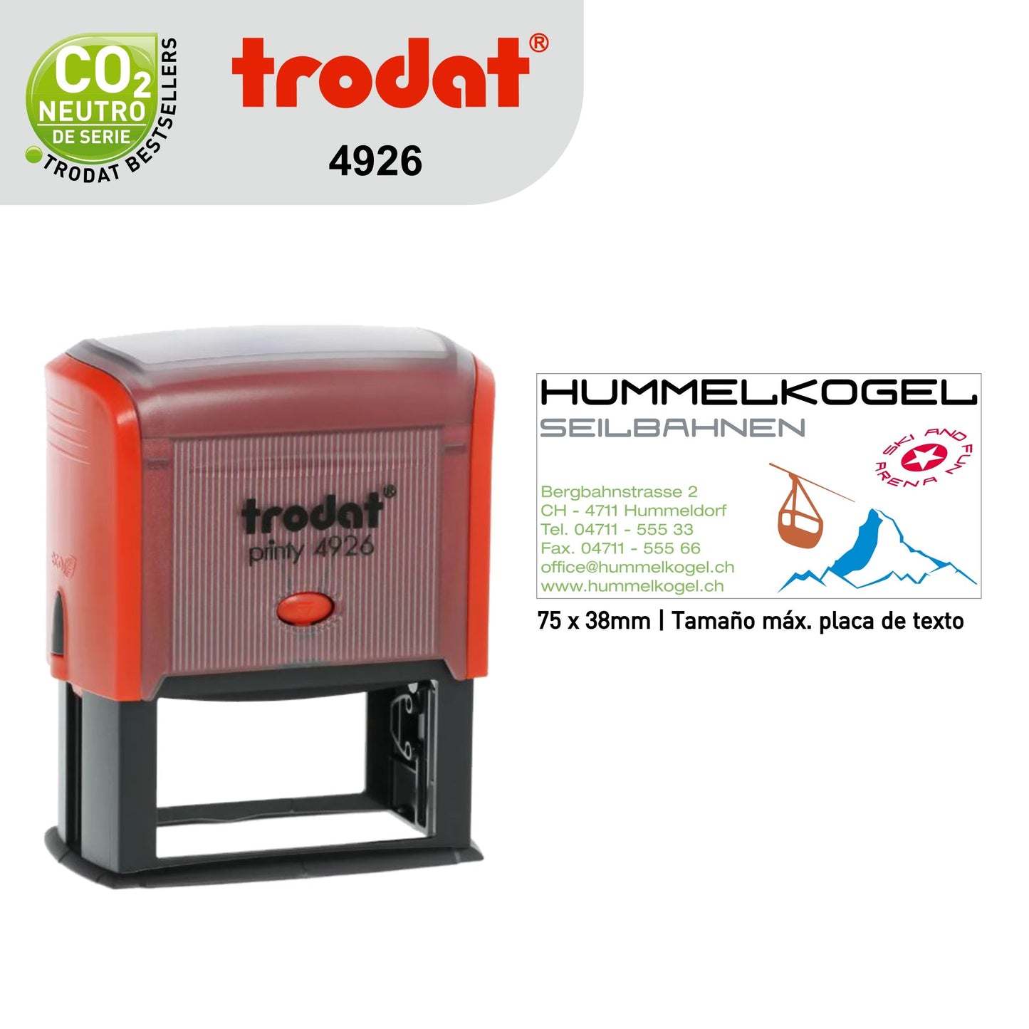 Sello Trodat 4926