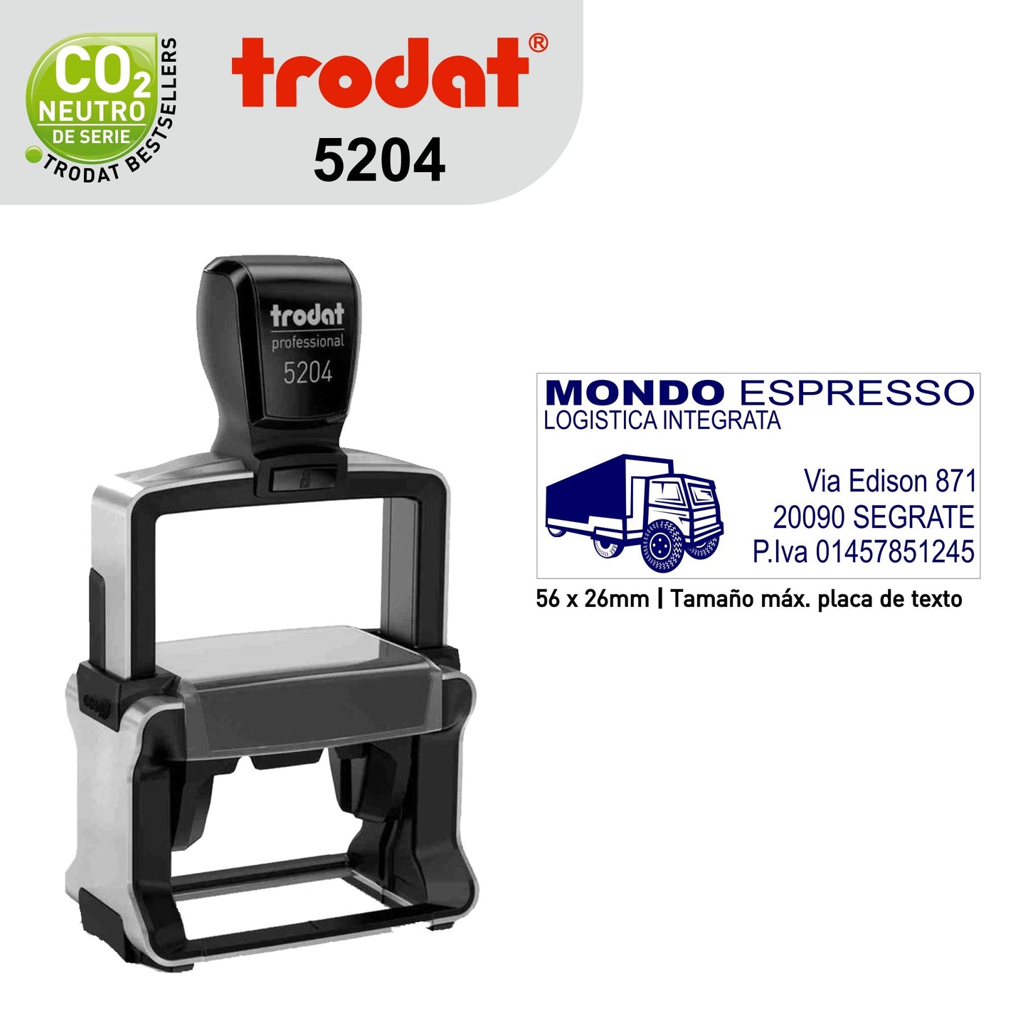 Sello Trodat Profesional 5204