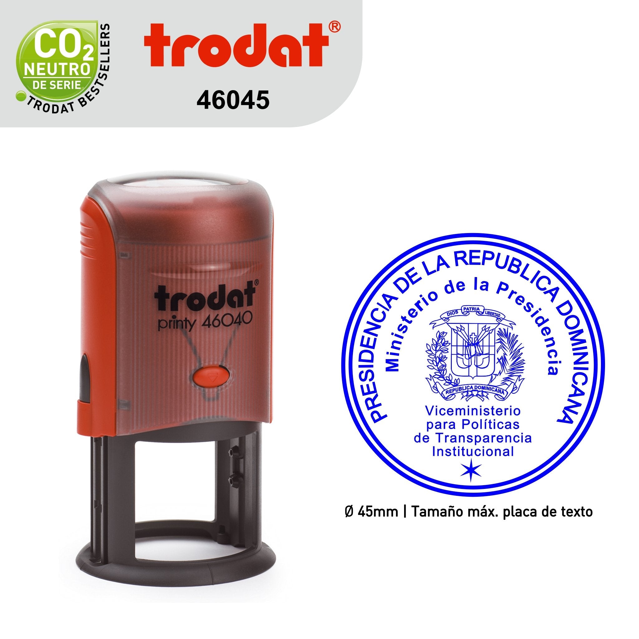 Sello Trodat 46045 – Trodom