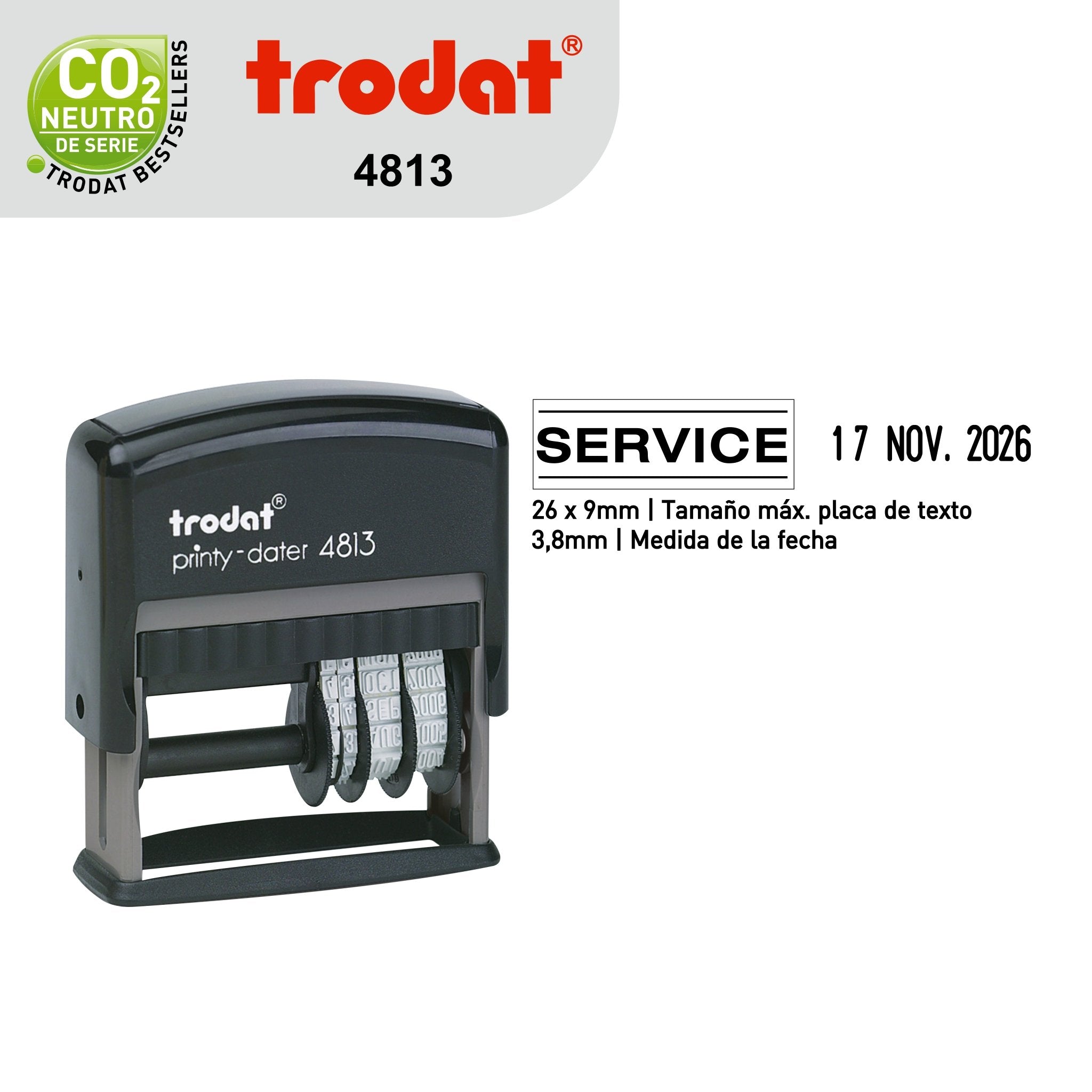 Sello Trodat Fechero 4813 – Trodom